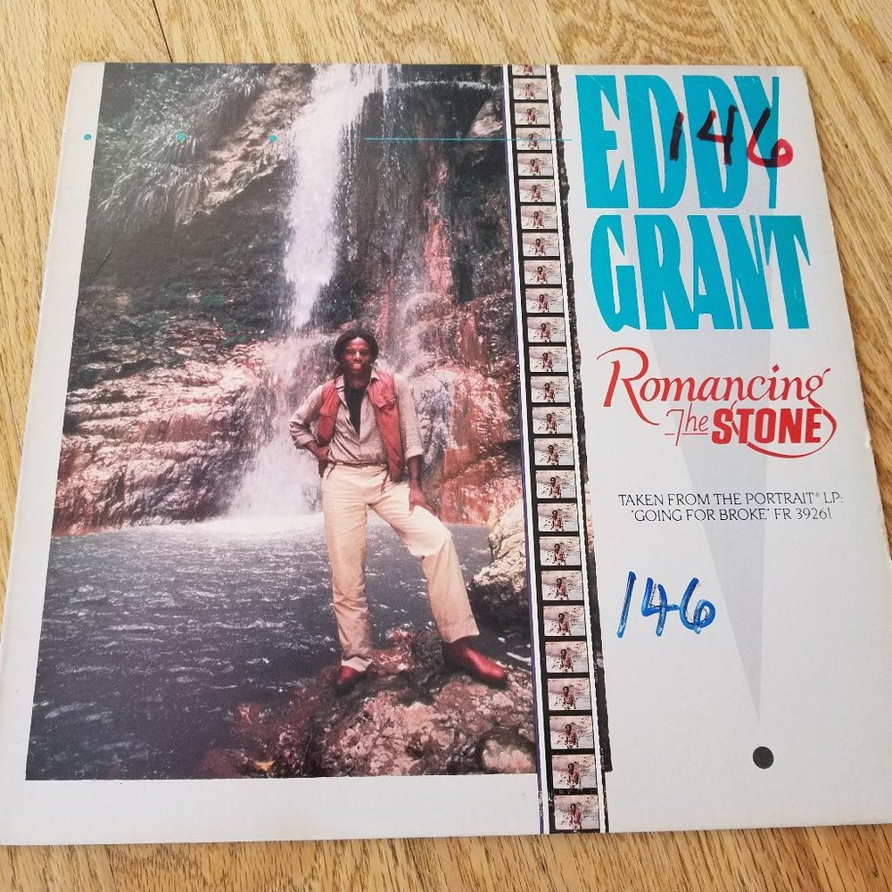 Eddy Grant Romancing The Stone 12” LP Record XSS 171690